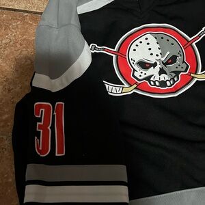 Jason Voorhees Hockey Jersey - Friday the 13th Spirit Halloween